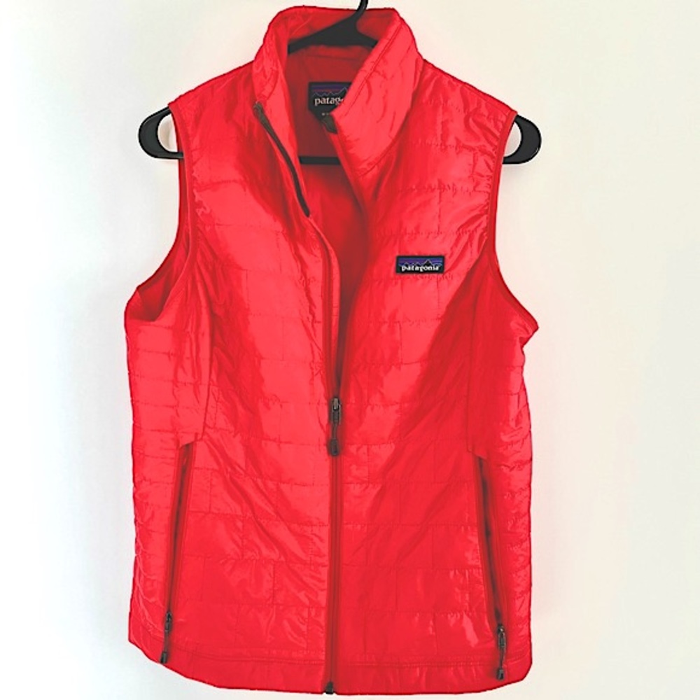 Patagonia nano puff coral Puffer Vest Medium